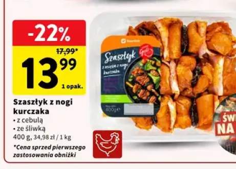 Szaszłyk z nogi kurczaka SuperDrob