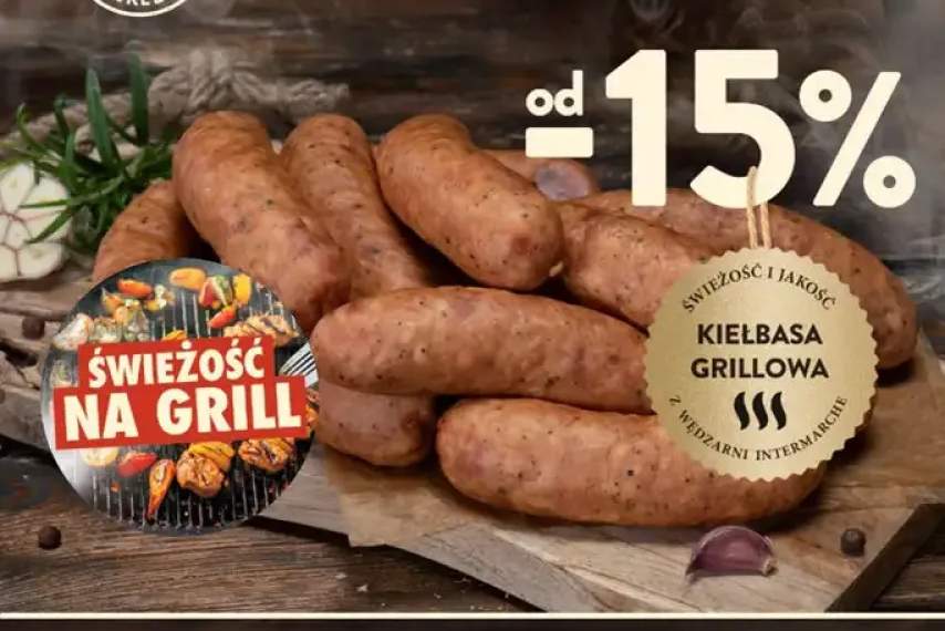 Kiełbasa grillowa z wędzarni Intermarché