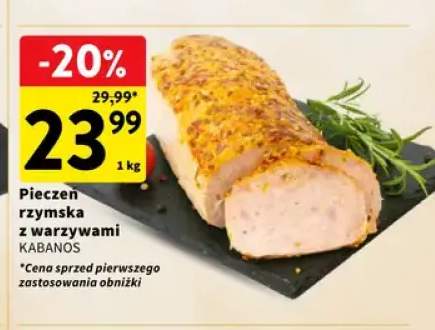 Pieczeń rzymska z warzywami Kabanos
