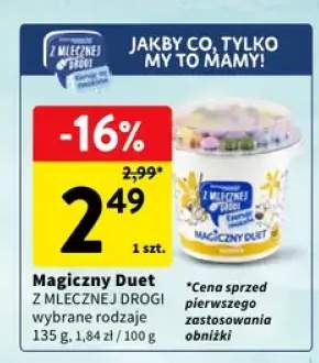 Deser Magiczny Duet Z Mlecznej Drogi