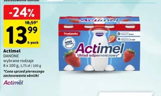 Napój probiotyczny Actimel Danone 8-pak