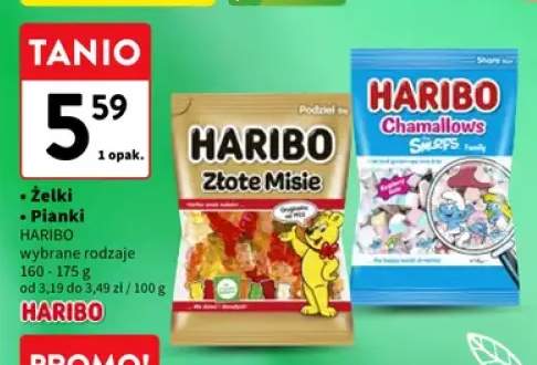 Żelki Haribo Złote Misie +1 wariant
