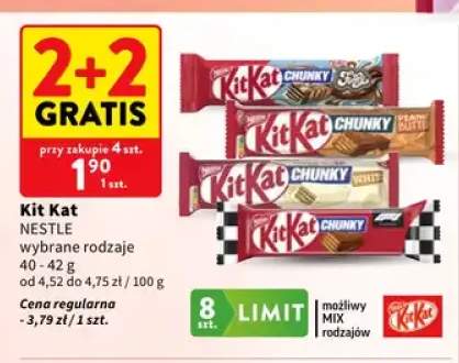 Baton Kit Kat Chunky Classic +2 warianty