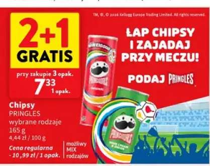 Chipsy Pringles Original +1 wariant