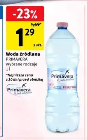 Woda źródlana Primavera