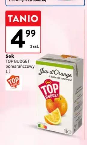 Sok pomarańczowy Top Budget