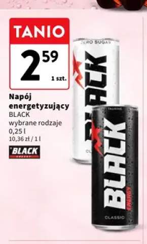 Napój energetyzujący Black
