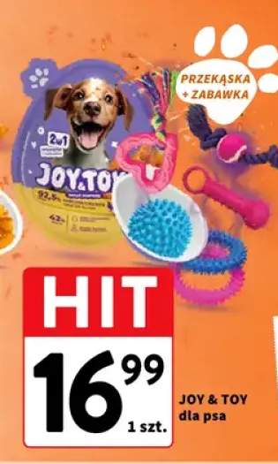 Zabawka i przekąska dla psa Joy.Toy 2w1