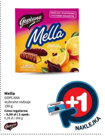 Galaretka w czekoladzie Goplana Mella