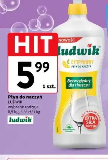 Płyn do naczyń Ludwik cytrynowy
