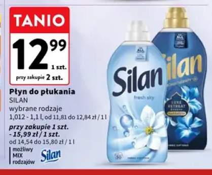 Płyn do płukania Silan Fresh Sky +1 wariant