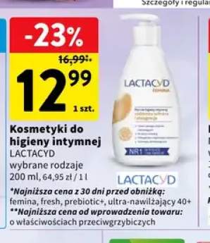 Kosmetyki do higieny intymnej Lactacyd