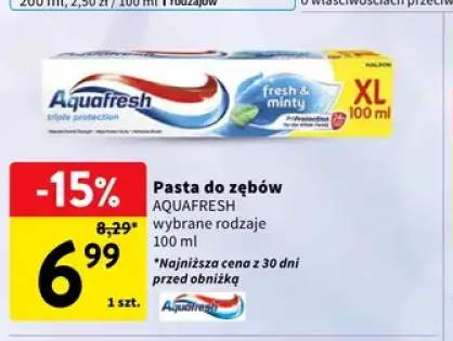 Pasta do zębów Aquafresh