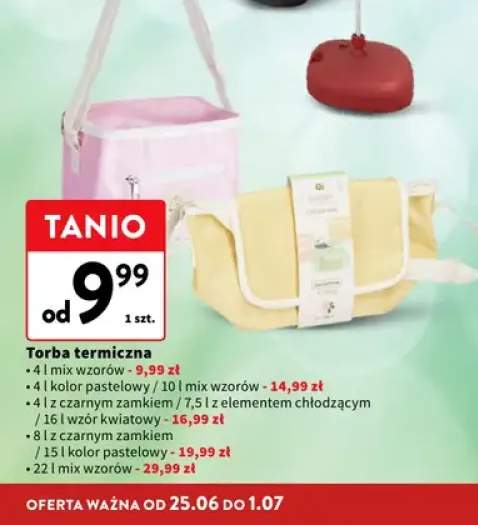 Torba termiczna 4 l mix wzorów +8 wariantów