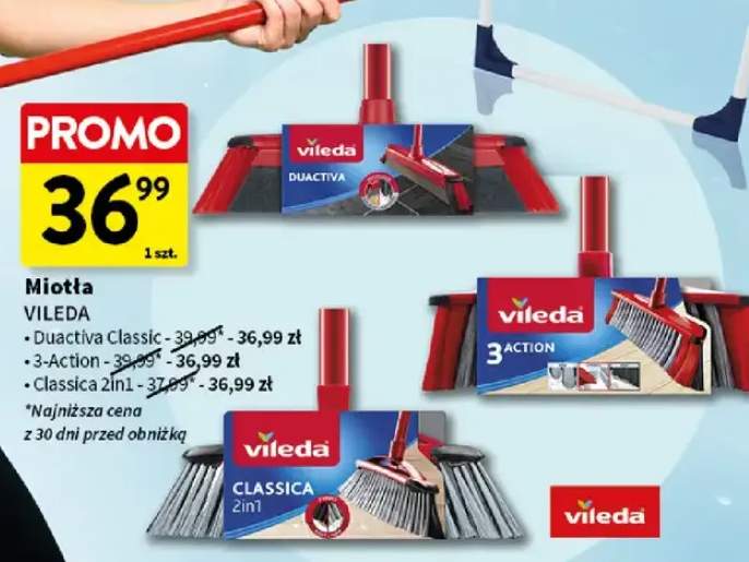 Miotła Vileda Duactiva Classic +2 warianty