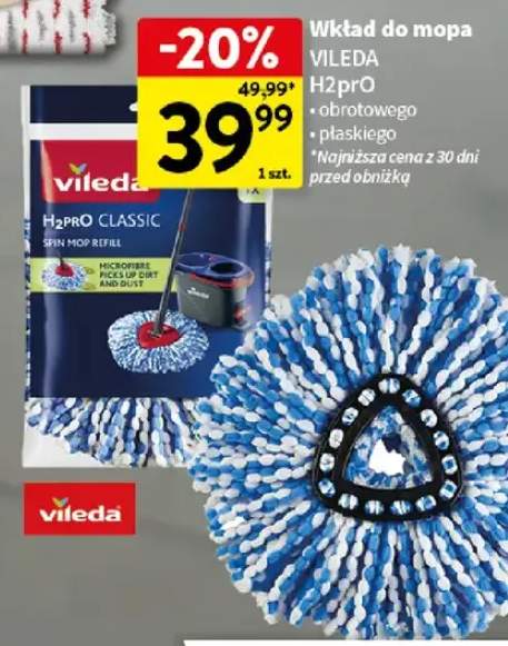 Wkład do mopa obrotowego Vileda H2PrO +1 wariant