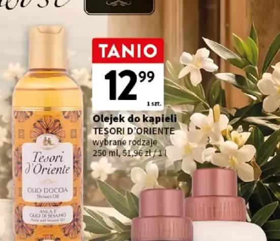 Olejek do kąpieli Tesori d'Oriente Amla e Olio di Sesamo