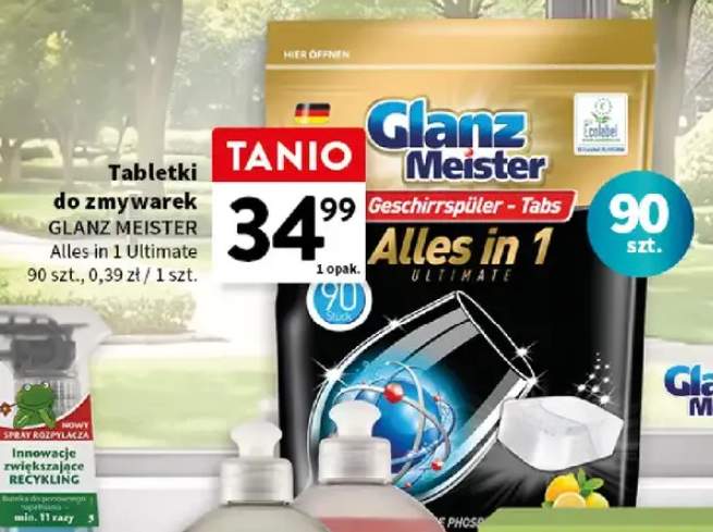 Tabletki do zmywarek Glanz Meister Alles in 1 Ultimate