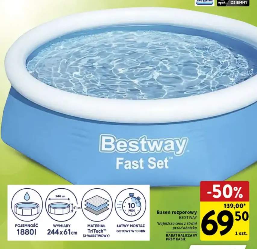 Basen rozporowy Bestway Fast Set