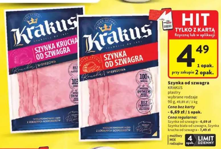 Szynka krucha od szwagra Krakus +2 warianty