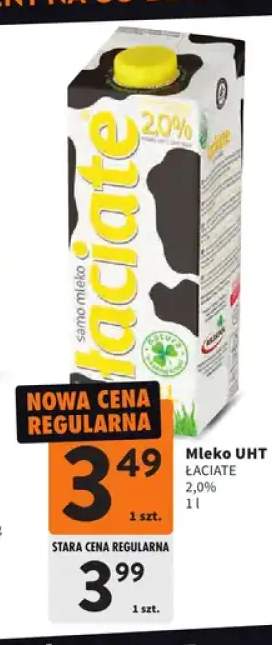 Mleko UHT Łaciate 2,0%