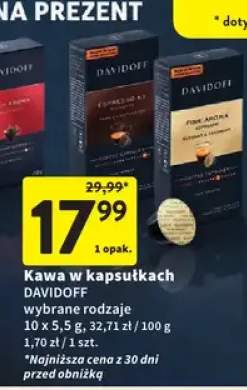 Kawa w kapsułkach Davidoff