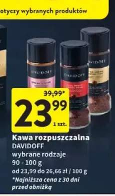 Kawa rozpuszczalna Davidoff