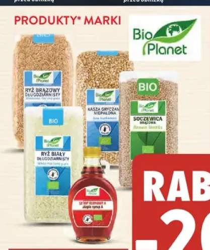 Wybrane produkty marki Bio Planet +6 wariantów