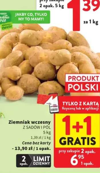 Ziemniak wczesny Z Sadów i Pól