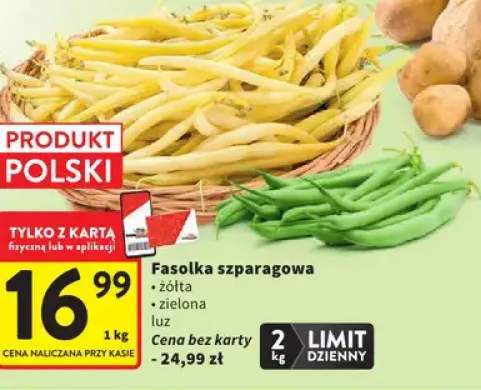 Fasolka szparagowa zielona Z Sadów i Pól +1 wariant