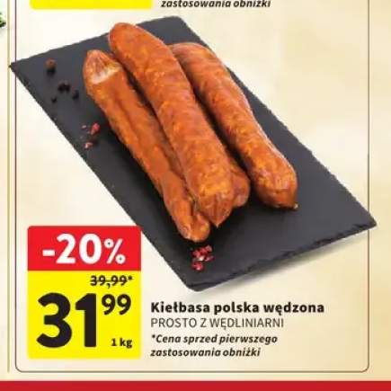 Kiełbasa polska wędzona Prosto z Wędliniarni