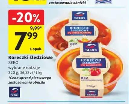 Koreczki śledziowe Seko