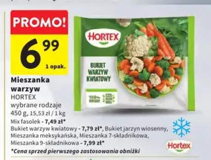 Mieszanka warzyw Mix fasolek Hortex +5 wariantów