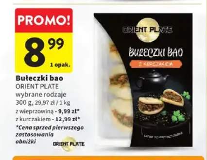 Bułeczki bao z wieprzowiną Orient Plate +1 wariant