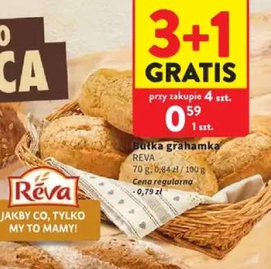 Bułka grahamka Reva