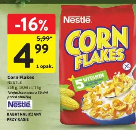 Płatki śniadaniowe Corn Flakes Nestlé