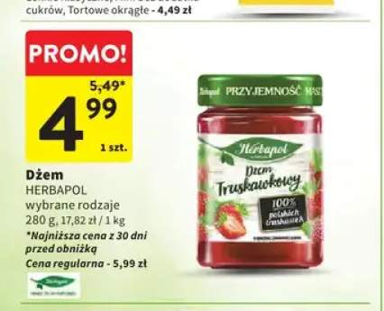 Dżem truskawkowy Herbapol