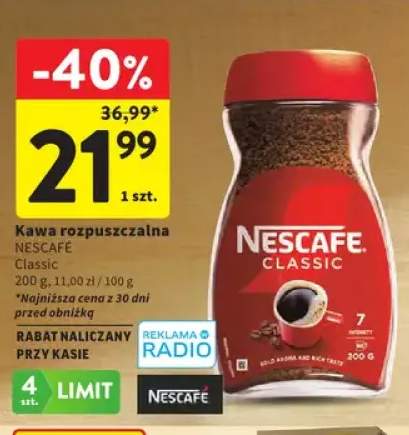 Kawa rozpuszczalna Nescafé Classic