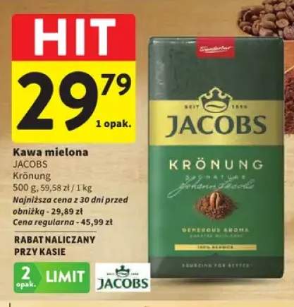 Kawa mielona Jacobs Krönung
