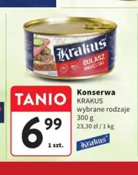 Konserwa Krakus wybrane rodzaje