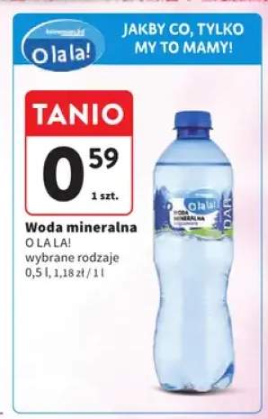 Woda mineralna O la la!