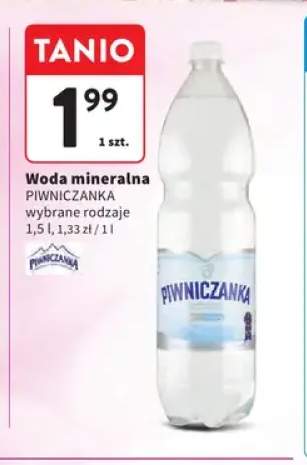 Woda mineralna Piwniczanka