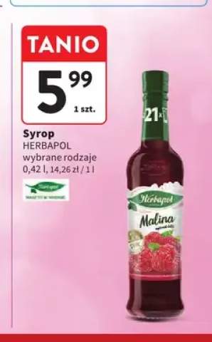 Syrop Herbapol Malina