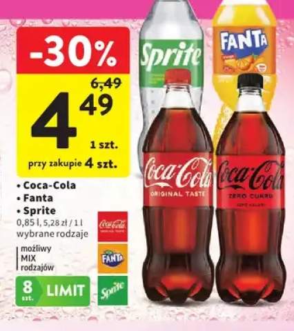 Napój gazowany Coca-Cola Original Taste +3 warianty