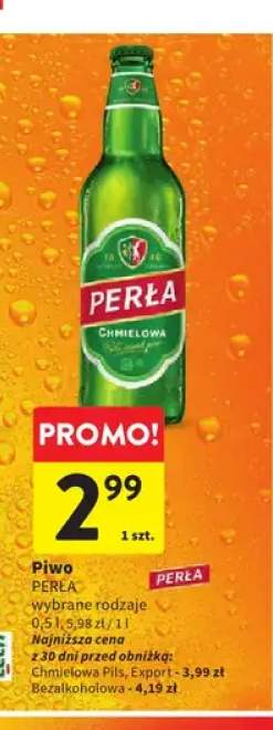 Piwo Perła Chmielowa Pils +2 warianty
