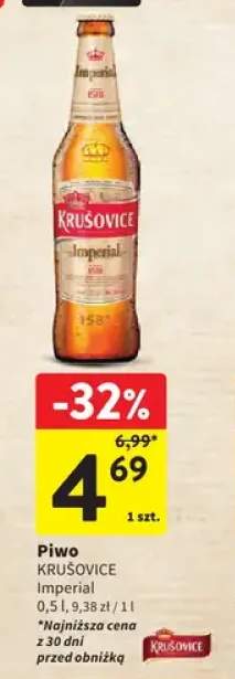 Piwo Krušovice Imperial