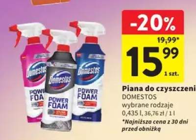 Piana do czyszczenia Domestos Power Foam