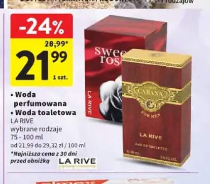 Woda perfumowana La Rive Sweet Rose +1 wariant
