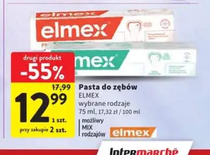 Pasta do zębów Elmex Sensitive +1 wariant