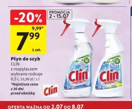 Płyn do szyb Clin All in 1